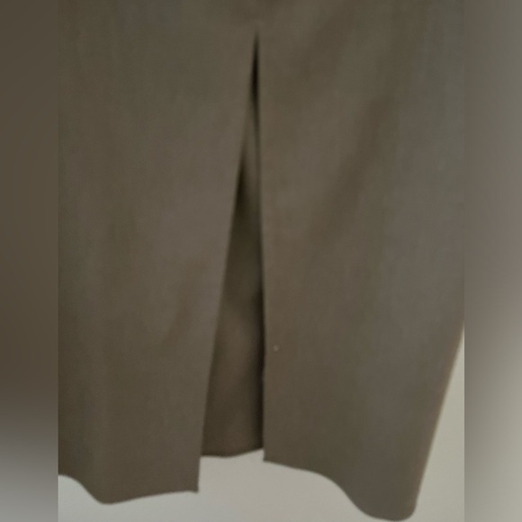 NWT ☀️Liz Claiborne Tan Conservative Office Career Maxi Skirt 8 - Picture 4 of 7